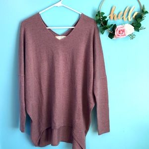 Hyped Unicorn Soft Luxe Wool Blend Sweater Top